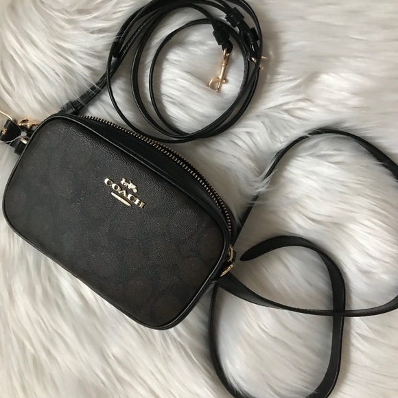 Coach Brown Convertible Belt Bag Fanny Pack - Picture 4 of 6